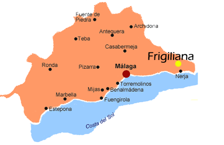 mapa malaga